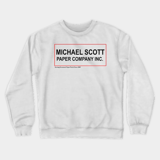 Michael Scott Paper Company Inc. Crewneck Sweatshirt by GradientPowell